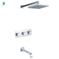 KI-06 new product square head shower surface mounted bathroom accessories hidden shower mixer